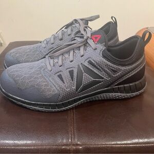 Reebok Work Zprint Steel Toe Athletic Work Shoes Men’s Size 9.5M. EUC like new!